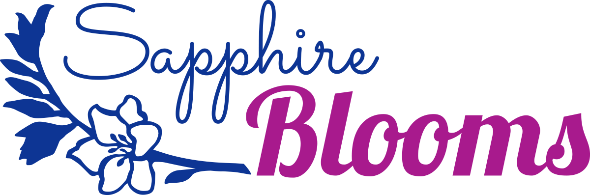 Sapphire Blooms Logo